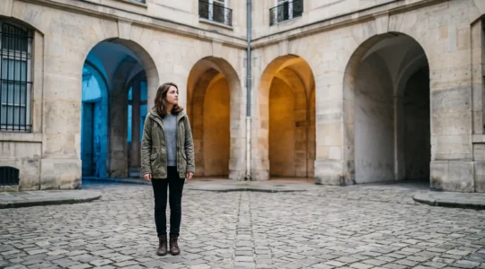 Etudiant reflechissant devant plusieurs chemins symbolisant le choix d'un IEP au-dela du classement QS mondial
